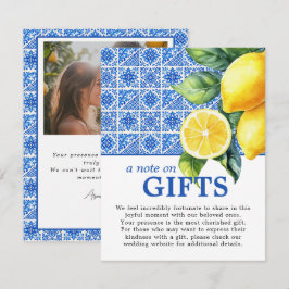 🌈 Korte tekst bij cadeaus Azul & Limone Romance Informatiekaartje