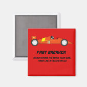 Korte termijn Doelbeloning - Race Car Design Magneet (Voorkant / Achterkant)
