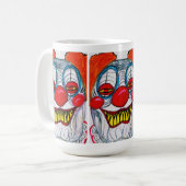 KORTE VAN EEN GESLOTEN,HALLOWEEN-mok Koffiemok (Voorkant links)