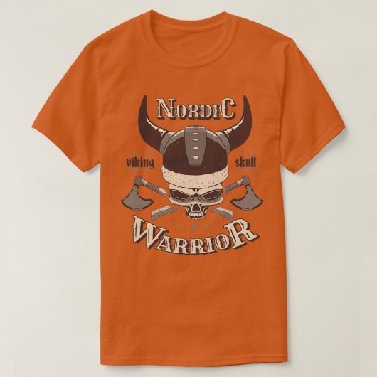 KORTE VIKING T-SHIRT (Design voorkant)