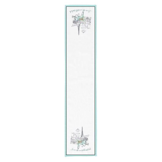 Korte vleugelboorder tafelloper (Voorkant)