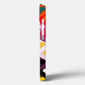 Korte vormen abstract ontwerp Case-Mate iPhone case (Achterkant / Links)