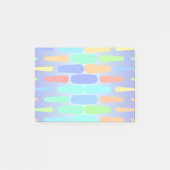 Korte vormen abstract ontwerp post-it® notes (Voorkant)