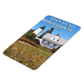 Korte vuurtoren, Castine Maine Flexi Magnet Magneet (Linkerzijde)