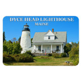 Korte vuurtoren, Maine Flexi Magnet Magneet (Horizontaal)