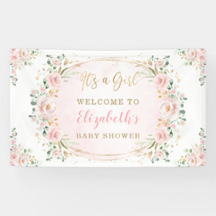 Korte Waterverf Floral Rozen Shower Welkom Spandoek