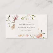 Korte Waterverf van het weide beest Informatiekaartje (Voorkant)