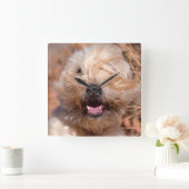 Korte wielschilderij met coating vierkante klok (Huis)