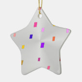 Korte witte ster > Ornamenten met patteringen (Links)