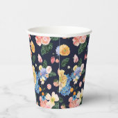 Korte zomer- en blokletters papieren bekers (Rechts)