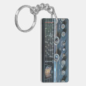  kortegolfradio-Sleutelhanger Sleutelhanger (Voorkant Links)