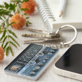  kortegolfradio-Sleutelhanger Sleutelhanger (Voorkant Rechts)