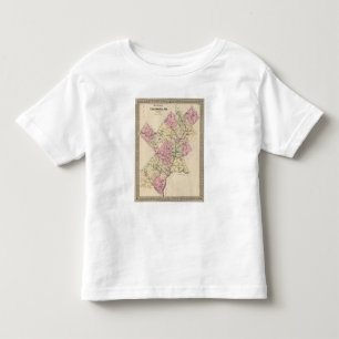 Korteplan van Caledonia Company in Vermont Kinder Shirts