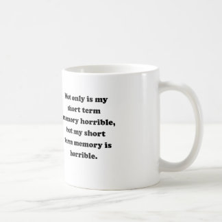 Kortetermijngeheugen Koffiemok