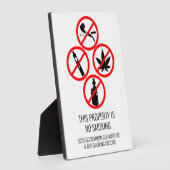 Kortetermijnverhuurde onderneming geen rooksigaret fotoplaat (Zijkant)