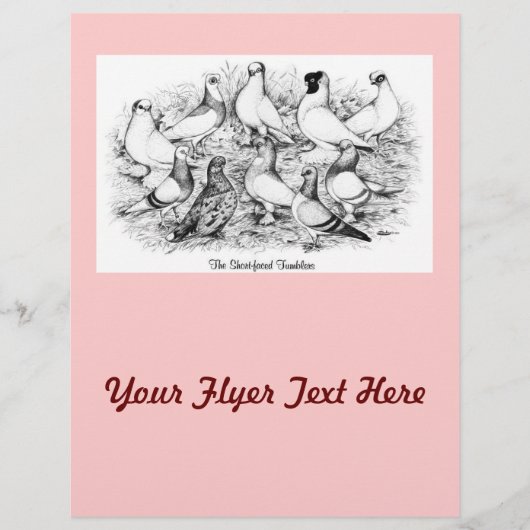 Kortgelige tumblers flyer (Voorkant)