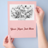 Kortgelige tumblers flyer (Hand)