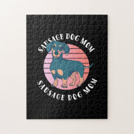 Korthaar Hond Moeder Legpuzzel