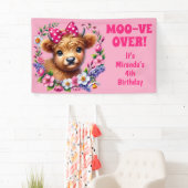 Korthalskoe Hoeve Koe-beweg-Over 4e Verjaardag Spandoek (Insitu)