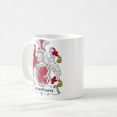 Kortham Family Crest Koffiemok (Voorkant links)
