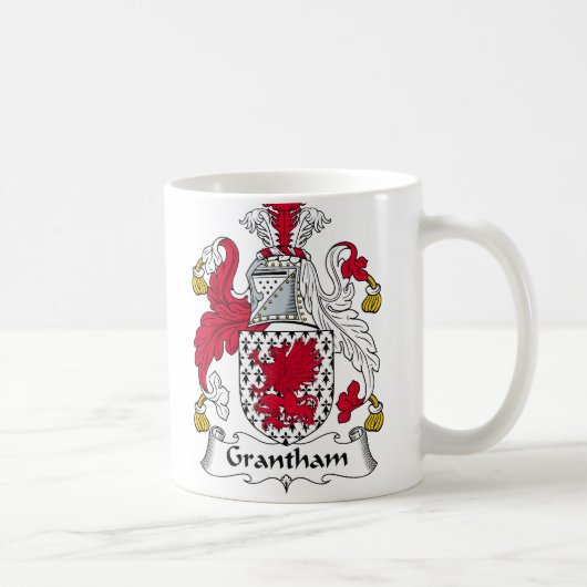 Kortham Family Crest Koffiemok (Rechts)