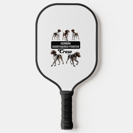 kortharige duitse stuurmansbemanning pickleball paddle (Voorkant)