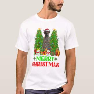 Kortharige Pointer Dog Christmas T-shirt