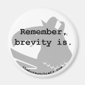 Kortheid is magneet (Voorkant)