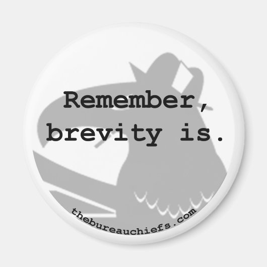 Kortheid is magneet (Voorkant)