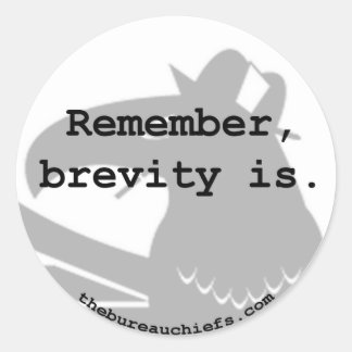 Kortheid is Sticker