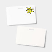 Korting 20%. Promotie, bonus, bedrijf, prijs    Badge (Voor- en achterkant)