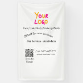 Korting aanbieding diensten contact Spa massage sa Spandoek (Verticaal)