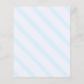 Korting - Baby shower voor cloud en regendruppels (Achterkant)