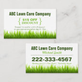 Korting Coupon Gazonverzorging Landscaping Gift Ka (Voorkant / Achterkant)