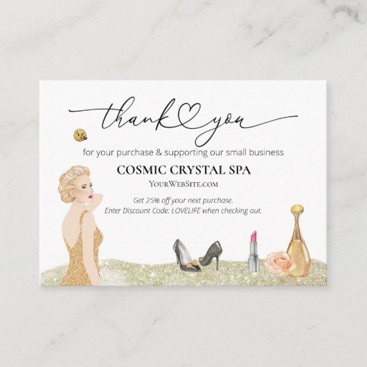 *~* Korting DANK U LOGO AP8 Review QR Informatiekaartje (Voorkant)