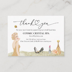 *~* Korting DANK U LOGO AP8 Review QR Informatiekaartje