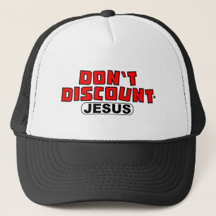 Korting Jezus niet: Discount Banden parody Trucker Pet