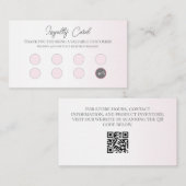 Korting Loyaliteit Kaart Visitekaartje (Voorkant / Achterkant)