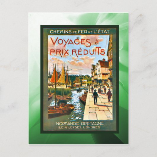 Korting op Bretagne en Normandië Briefkaart (Voorkant)