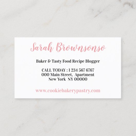 Korting op cafe Loyalty Punch Visitekaartje (Achterkant)