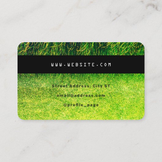 Korting op creditcard visitekaartje (Achterkant)