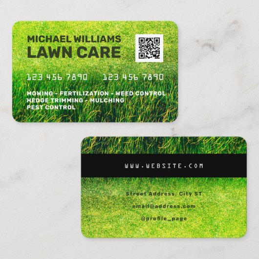 Korting op creditcard visitekaartje (Voorkant / Achterkant)