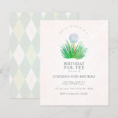 Korting op Golf Birthday Party (Voorkant / Achterkant)