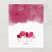 Korting op het branden van wijn, verwarming van wo (Achterkant)