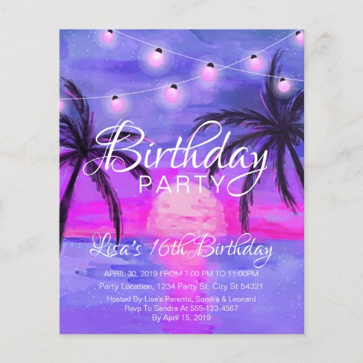 Korting op Paarse stranden - zondag - uitvindingen (Voorkant)