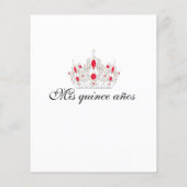 Korting op Quinceanera, rode injecties (Achterkant)