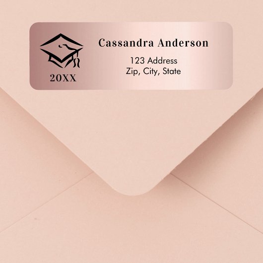 Korting op roos goudrendement etiket