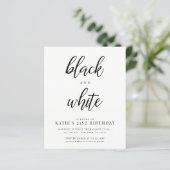 Korting op uitvindingen van Elegant Black en White (Staand voorkant)