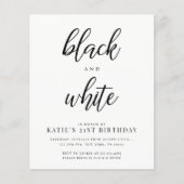 Korting op uitvindingen van Elegant Black en White (Voorkant)