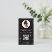 Korting voor kleine bedrijven Loyaliteit QR-code S Visitekaartje (Staand voorkant)